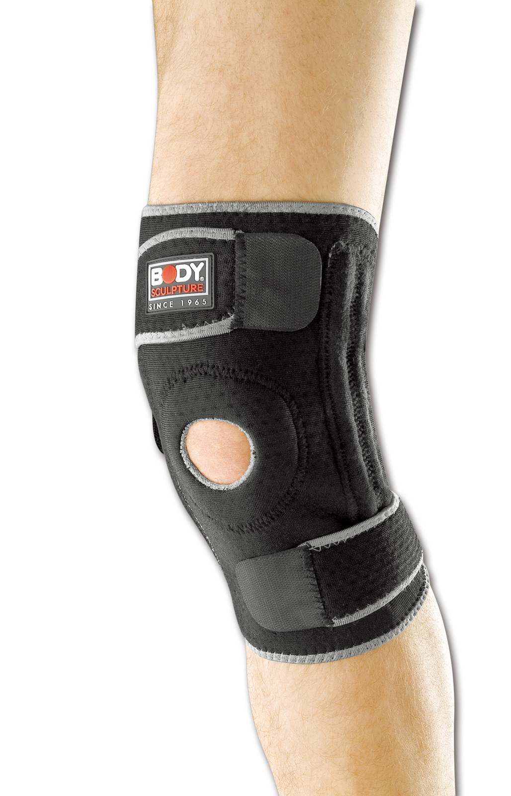 Body Sculpture Knee Support Open Patella Reinforced Sides