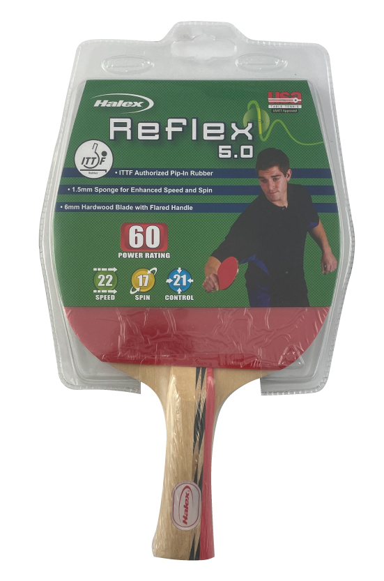Halex Reflex 5.0 Table Tennis Bat