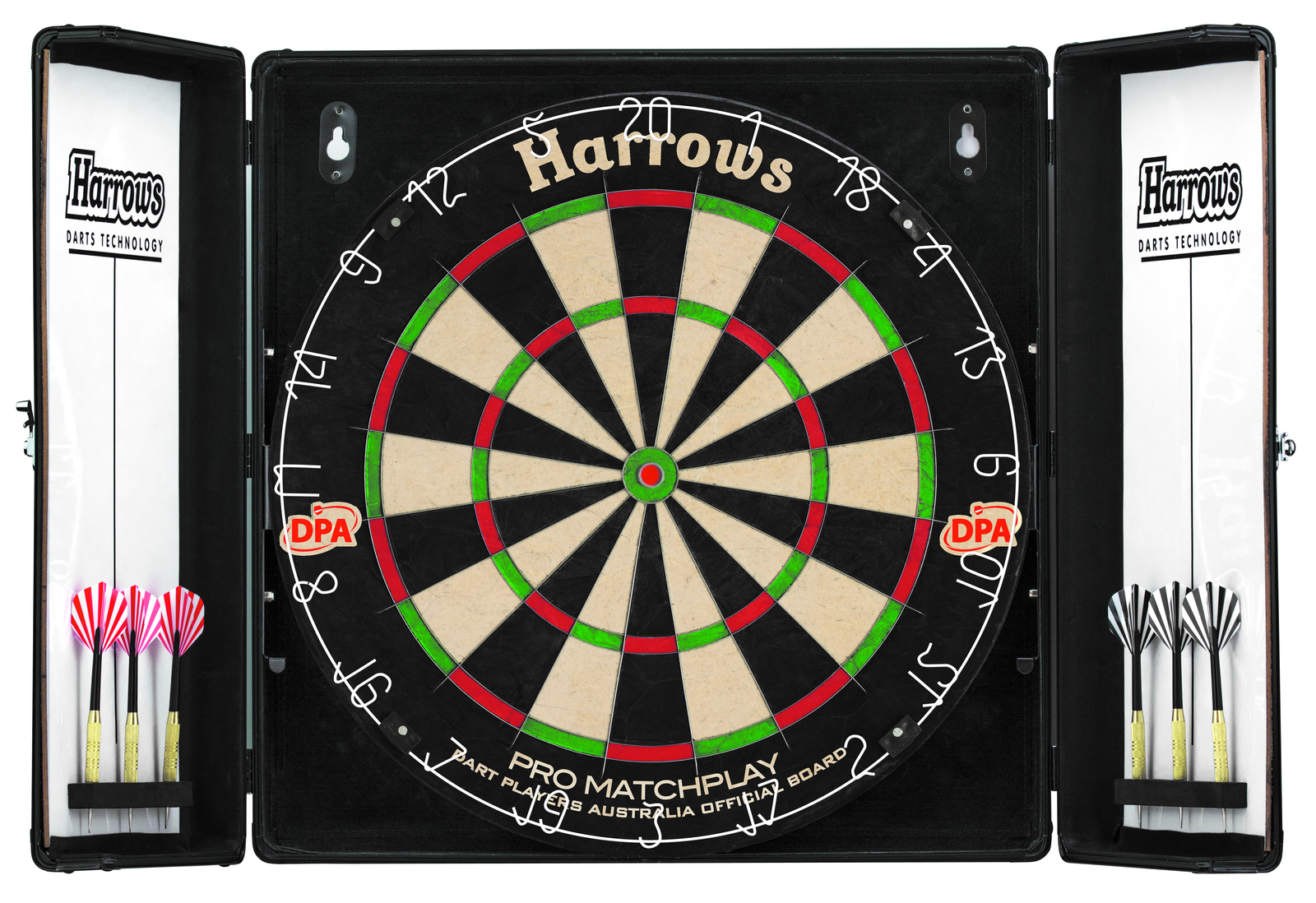 Harrows Black Shadow Complete Dart Set