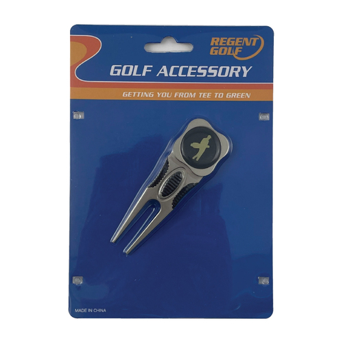 Metal Divot Tool with Ball Marker